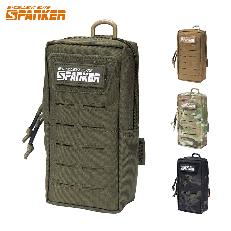 Edc Carry Items - ยุทธวิธีMolleเอวกระเป๋าฉุกเฉินกลางแจ้งEDCกระเป๋าโทรศัพท์แพ็คกีฬาปีนเขาวิ่งอุปกรณ์เสริมเครื่องมือล่าสัตว์กระเป๋า