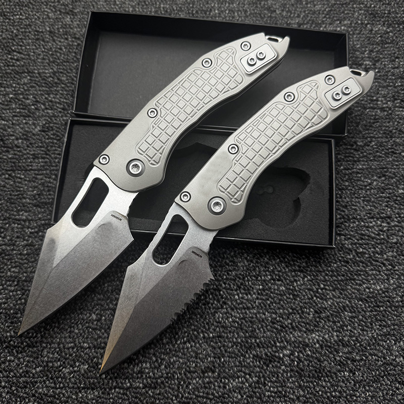 Pocket Knife Ceramic - LEMIFSHE Stitch RamL คู่มือไทเทเนียมเซรามิคแบริ่ง Mark M390