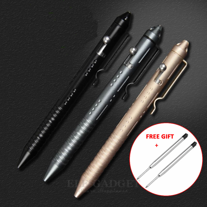 Pen Tactical Glass - แบบพกพายุทธวิธีปากกาป้องกันตัวเอง Glass Breaker อลูมิเนียม EDC เครื่องมือสำหรับ
