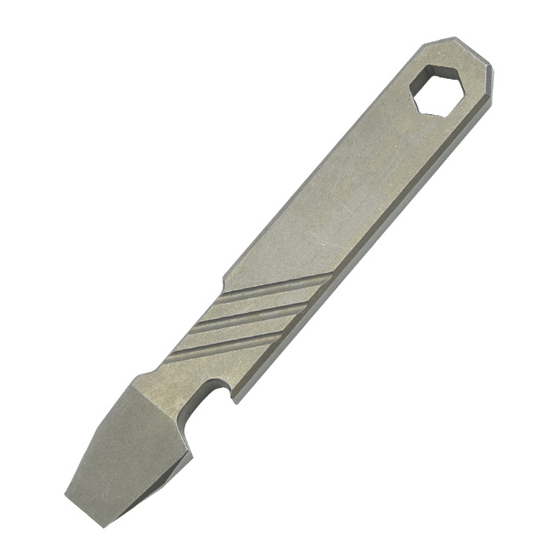 Titanium Pry Bar - บาร์งัดทำจากไทเทเนียมอัลลอยด์อุปกรณ์เปิดขวดอเนกประสงค์อุปกรณ์เปิดกล่องเครื่องมือพกพาเครื่องมือตั้งแคมป์กลางแจ้ง