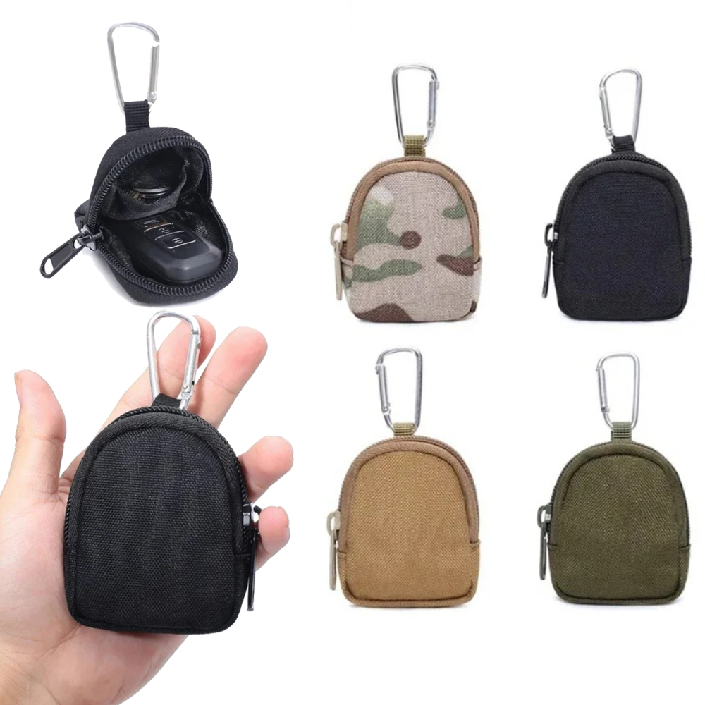 Edc Concealed Carry - กระเป๋าใส่กุญแจ EDC แบบยุทธวิธี กระเป๋าสตางค์ผู้ชาย กระเป๋าใส่เหรียญ กระเป๋าใส่กุญแจแบบมีซิป
