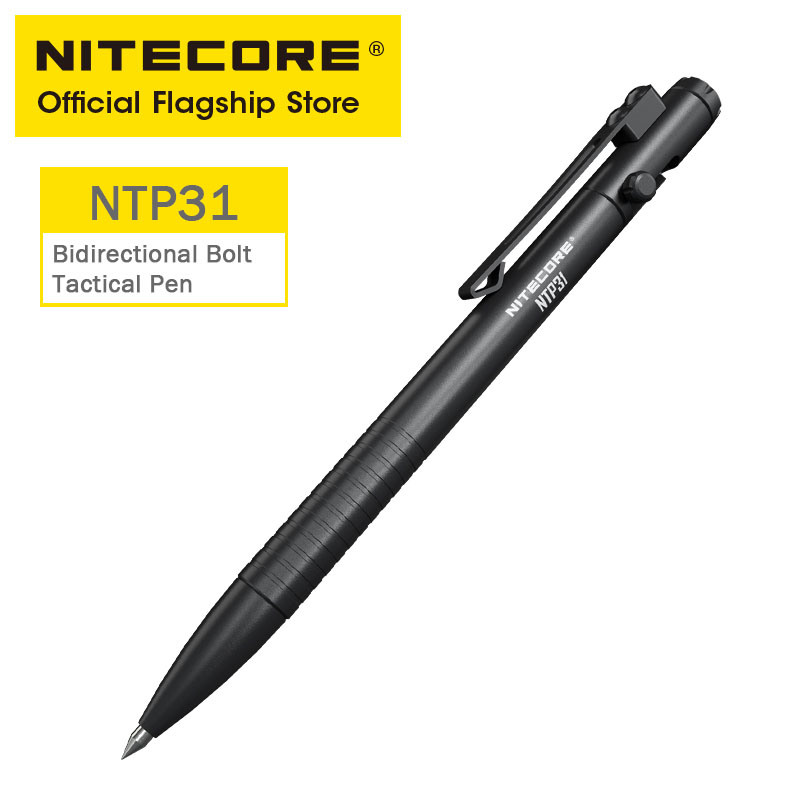 Pen Tactical Glass - NITECORE NTP31 CNC แบบสองทิศทาง Bolt Action