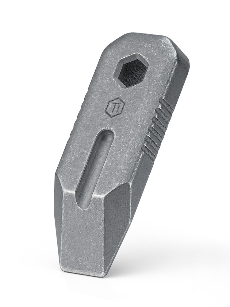Titanium Pry Bar - คีย์ยูนิตี้ KR02 มินิไพร์บาร์, เครื่องมือไพร์บาร์, เครื่องมืออเนกประสงค์ EDC