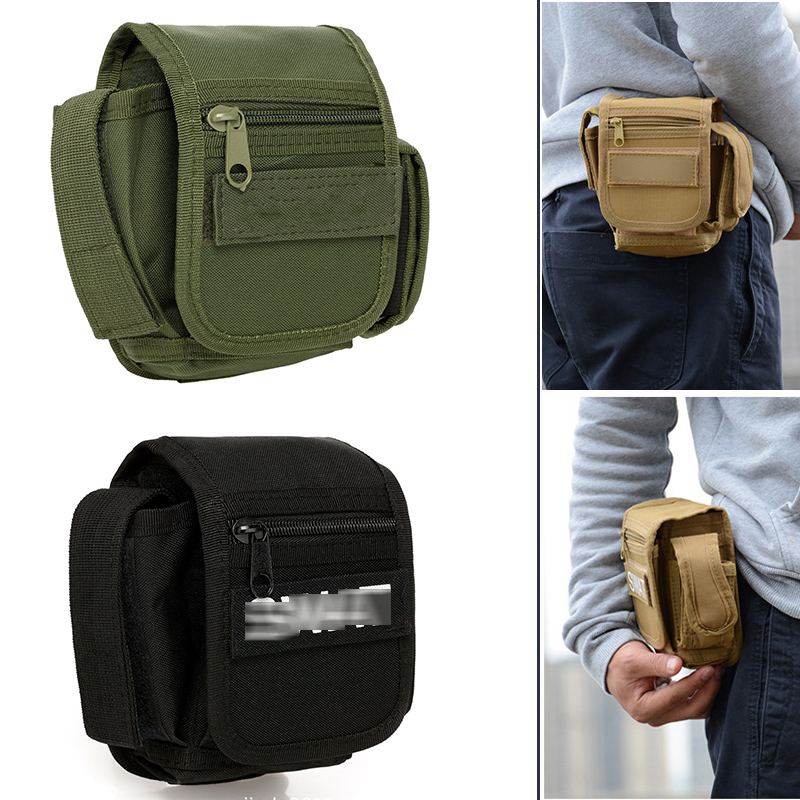 Edc Carry Belt - กระเป๋าคาดเอว EDC Molle Tactical Pouch กระเป๋าอเนกประสงค์ขนาดกะทัดรัด