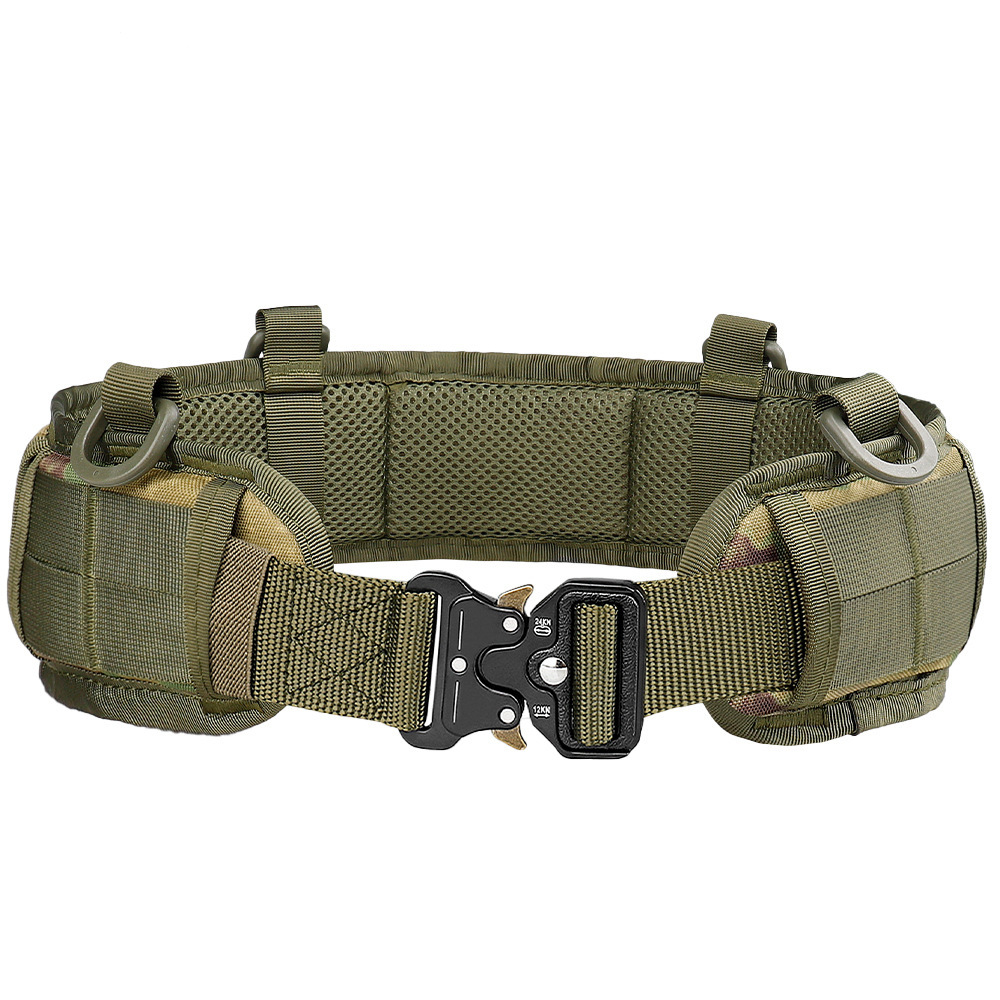 Edc Carry Belt - เข็มขัดไนลอนแบบปลดเร็ว หัวเข็มขัดโลหะ สำหรับกิจกรรมกลางแจ้ง กีฬาทหาร เข็มขัดสำหรับผู้ชาย ผู้หญิง