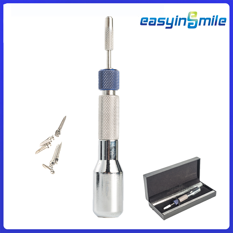 Micro Screwdriver Kit - Easyinsmile ไขควงทันตกรรมสำหรับจัดฟันการจัดฟันแบบฝังมินิไขควงไขควงไขควงไขควงขนาดเล็กเครื่องมือเจาะด้วยตัวเอง