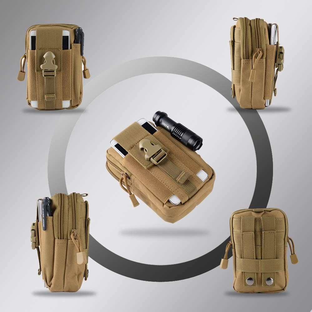 กระเป๋าคาดเอวแบบยุทธวิธี Molle - Edc Carry Belt บทวิจารณ์และราคา