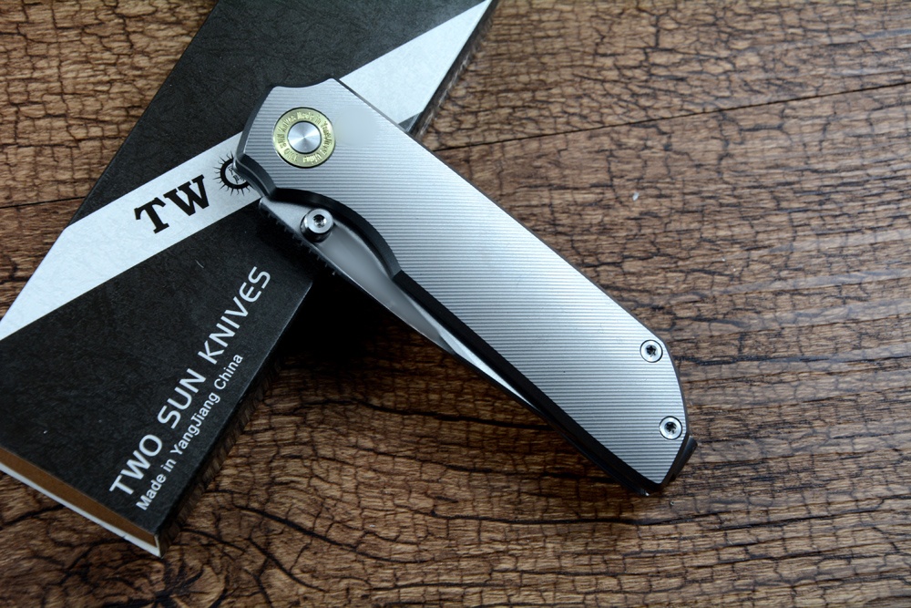 TWOSUN มีดพับ K110 ใบมีด TC4 ไ - Pocket Knife Ceramic บทวิจารณ์และราคา