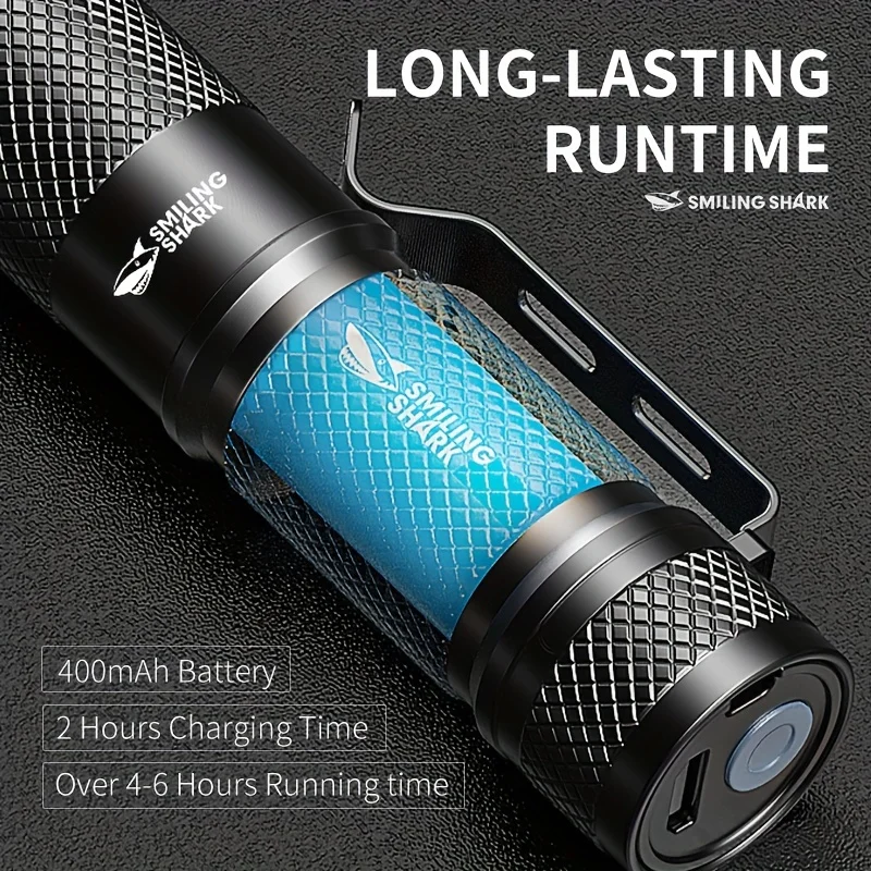 SMILING SHARK ไฟฉาย LED ขนาดเล - Edc (Every Day Carry บทวิจารณ์และราคา