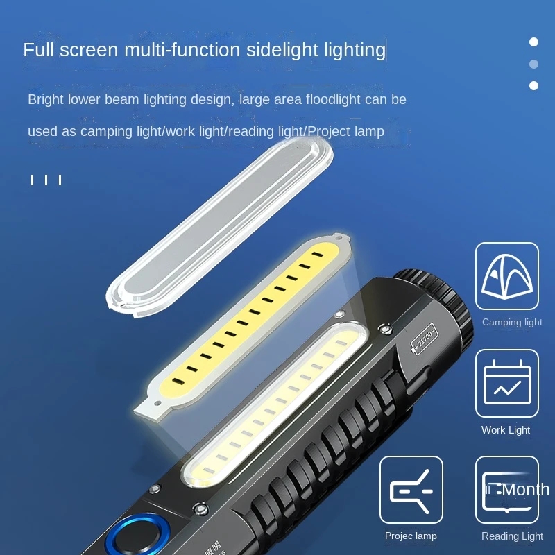 SQ03 Plus COB ทํางานไฟฉาย LED  - Edc (Every Day Carry บทวิจารณ์และราคา