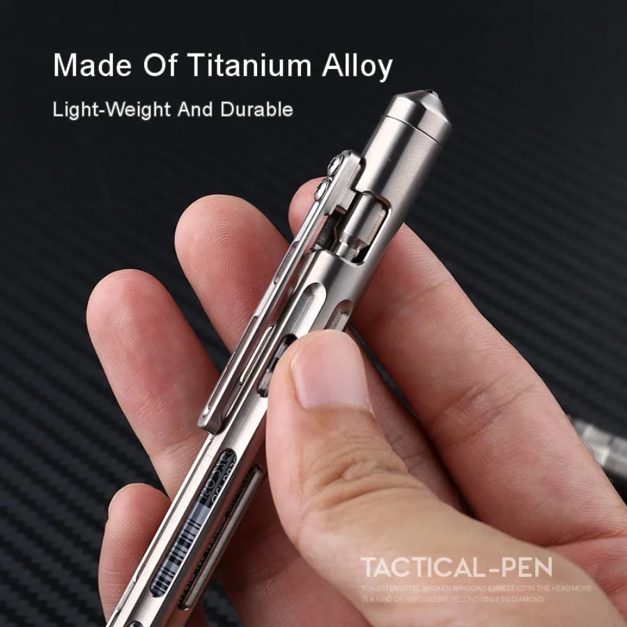 สำหรับไทเทเนียม 2-อิน-1 ปากกาด - Pen Tactical Glass บทวิจารณ์และราคา