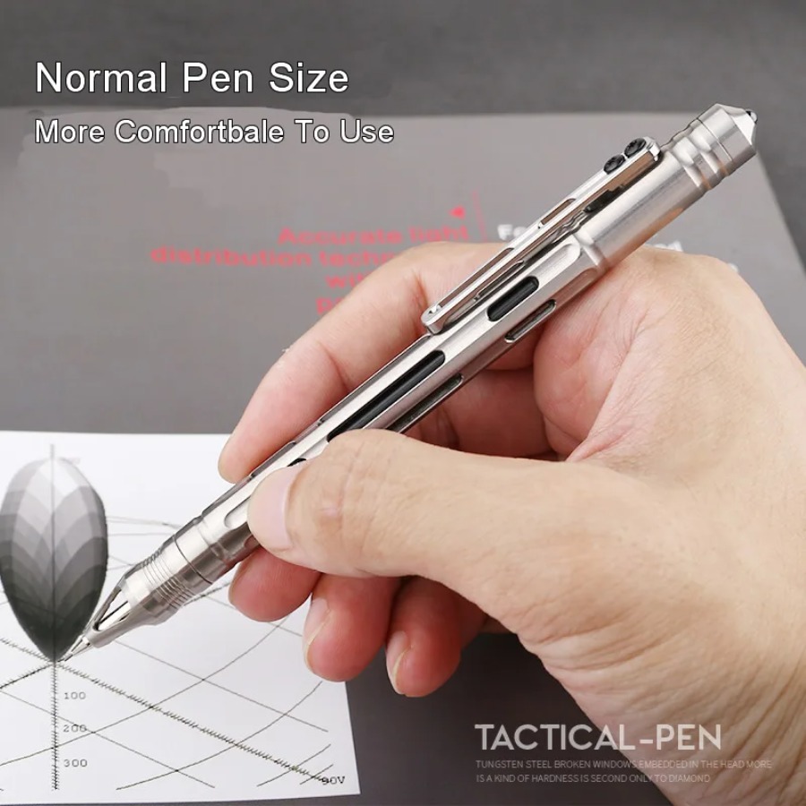 สำหรับไทเทเนียม 2-อิน-1 ปากกาด - Pen Tactical Glass บทวิจารณ์และราคา