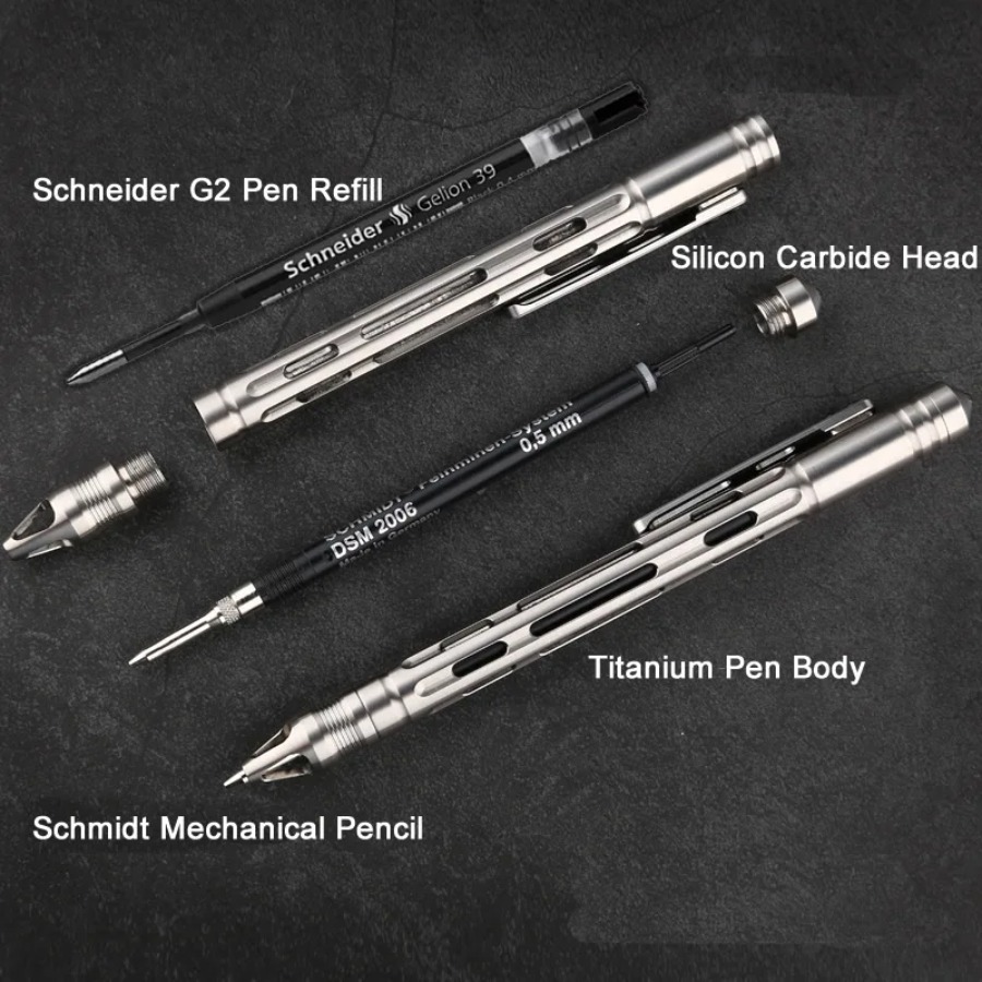 สำหรับไทเทเนียม 2-อิน-1 ปากกาด - Pen Tactical Glass บทวิจารณ์และราคา