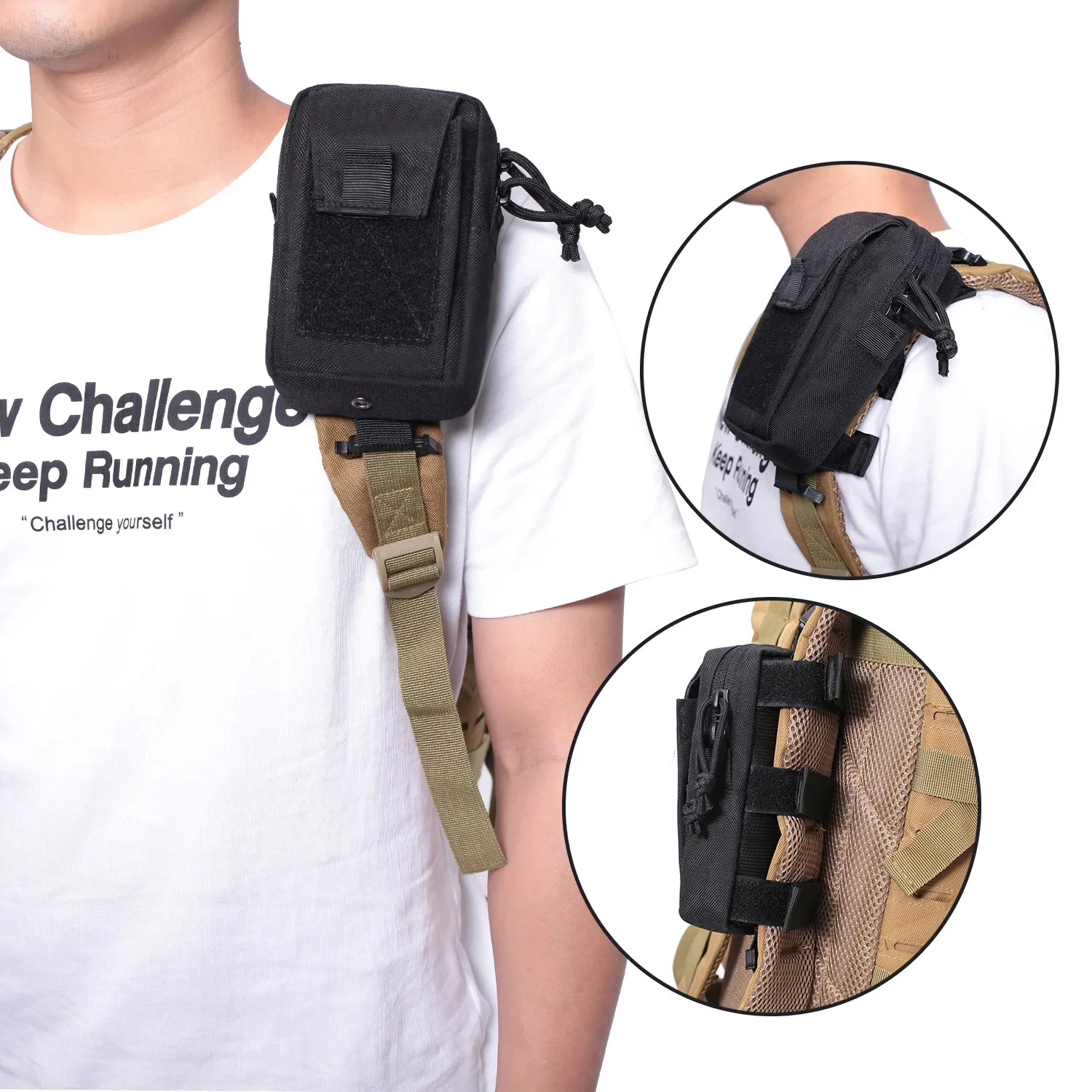 กระเป๋าคาดเอวพร้อมสายสะพายหลัง - Edc Carry Belt บทวิจารณ์และราคา