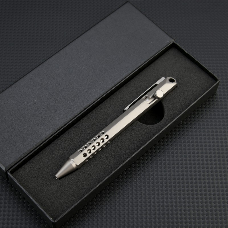 ปากกาพกพาโลหะผสมไทเทเนียม 1 ชิ - Pen Tactical Glass บทวิจารณ์และราคา