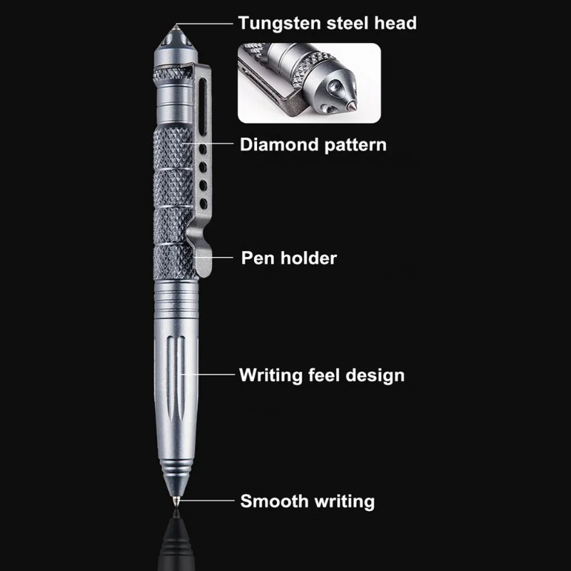 มัลติฟังก์ชั่ทหารยุทธวิธีปากกา - Pen Tactical Glass บทวิจารณ์และราคา