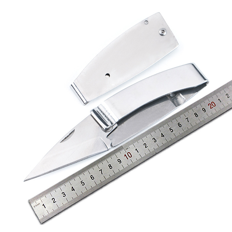 สแตนเลส SHARP ใบมีดพับมีดกลางแ - Edc Concealed Carry บทวิจารณ์และราคา