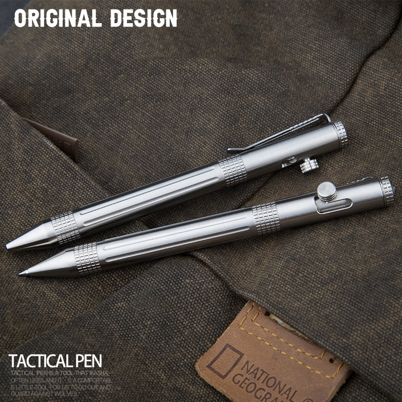 ปากกาป้องกันตัวสแตนเลสแบบใหม่  - Pen Tactical Glass บทวิจารณ์และราคา