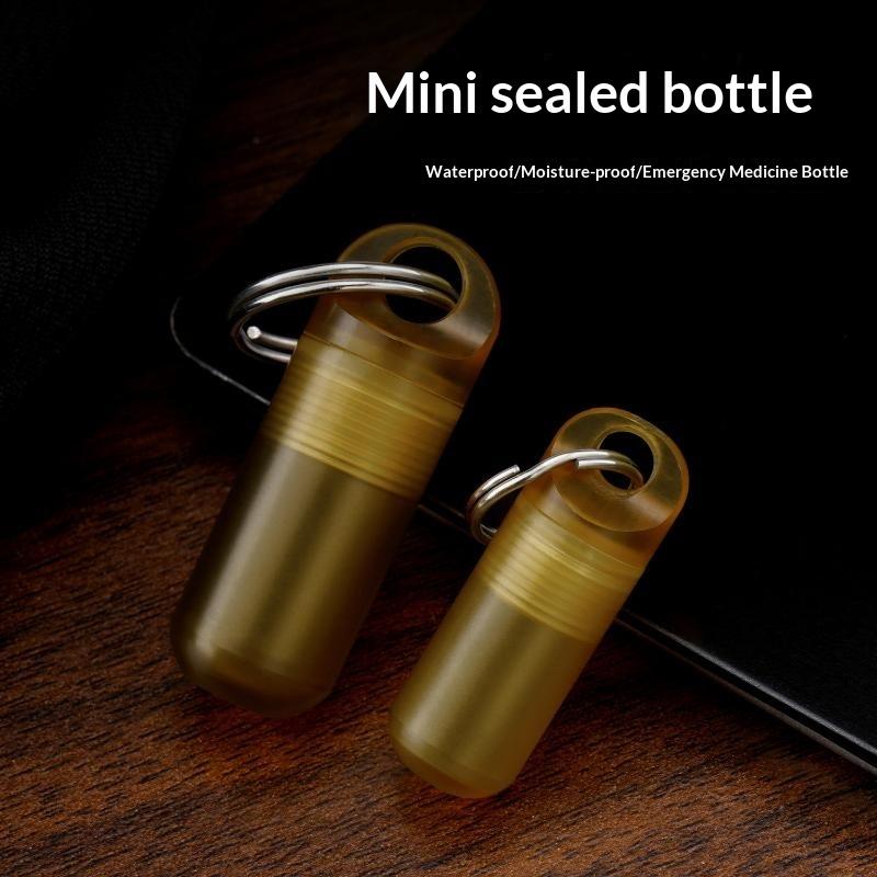 ขวดใส่ยา PEI ขนาดเล็ก กล่องเก็ - Edc Pill Carry บทวิจารณ์และราคา