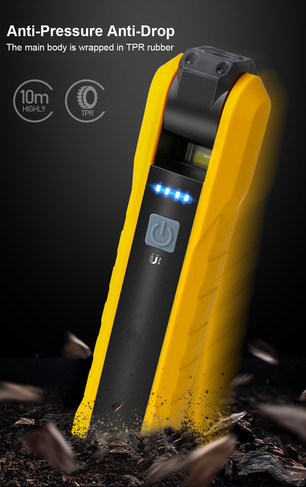 E2 ไฟฉาย EDC พร้อมแม่เหล็กโคมไ - Edc Car Carry บทวิจารณ์และราคา