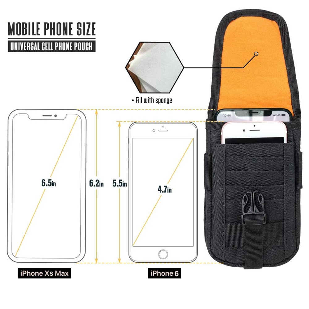 กระเป๋าใส่โทรศัพท์แบบยุทธวิธี  - Edc Carry Belt บทวิจารณ์และราคา