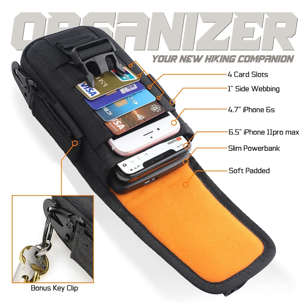 กระเป๋าใส่โทรศัพท์แบบยุทธวิธี  - Edc Carry Belt บทวิจารณ์และราคา