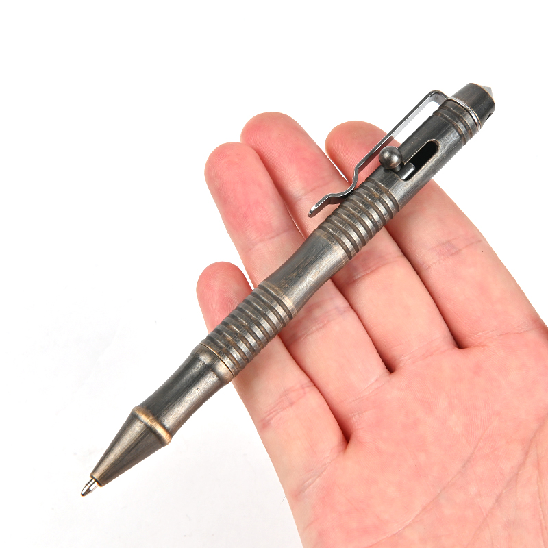 ปากกาทองเหลืองแบบยุทธวิธีปากกา - Pen Tactical Glass บทวิจารณ์และราคา