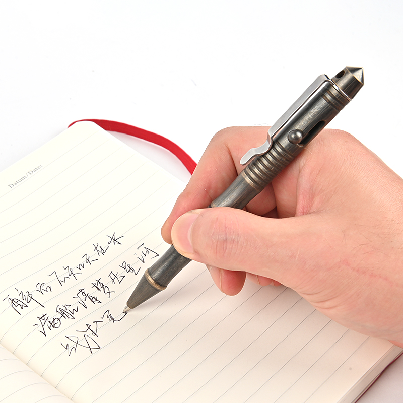 ปากกาทองเหลืองแบบยุทธวิธีปากกา - Pen Tactical Glass บทวิจารณ์และราคา