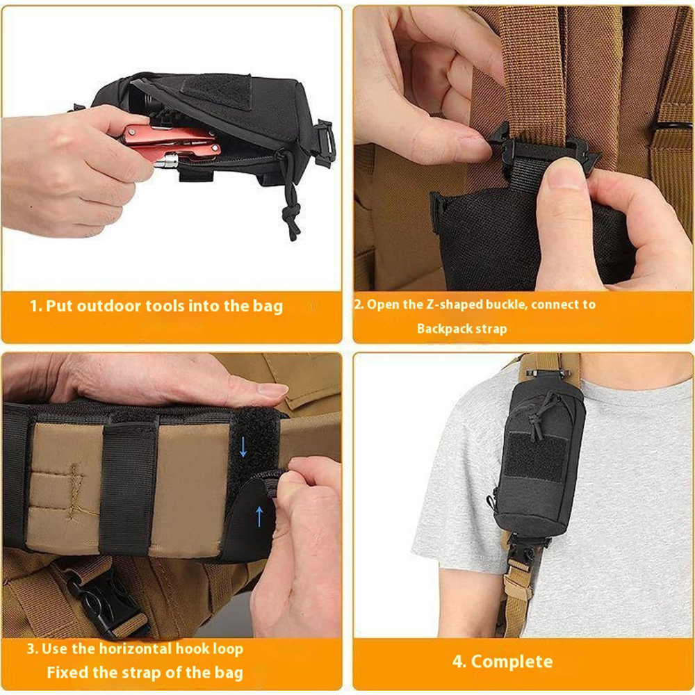 กระเป๋าคาดไหล่แบบยุทธวิธี MOLL - Edc Carry Belt บทวิจารณ์และราคา