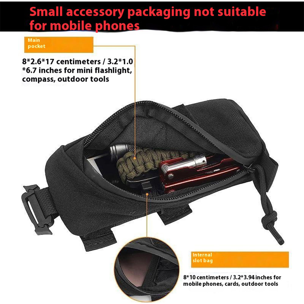 กระเป๋าคาดไหล่แบบยุทธวิธี MOLL - Edc Carry Belt บทวิจารณ์และราคา