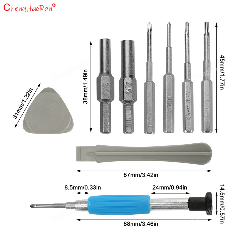 1 ชุดไขควงชุด 9 + n1 ซ่อมเครื่ - Micro Screwdriver Kit บทวิจารณ์และราคา