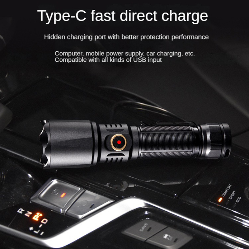 Type-C ไฟฉาย EDC แบบชาร์จแบตเต - Edc (Every Day Carry บทวิจารณ์และราคา