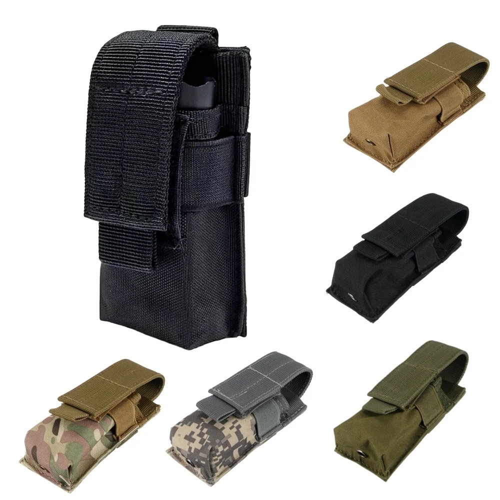 Molle ยุทธวิธี M5 กระเป๋าไฟฉาย - Edc Carry Holster บทวิจารณ์และราคา