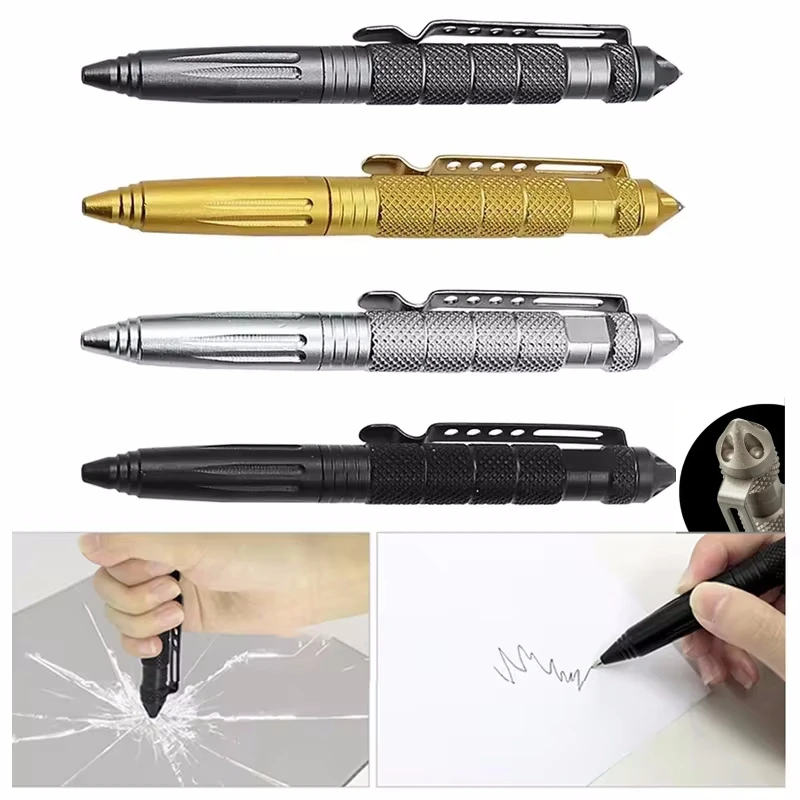 1/2/3/4 ชิ้น ปากกาอเนกประสงค์ท - Pen Tactical Glass บทวิจารณ์และราคา