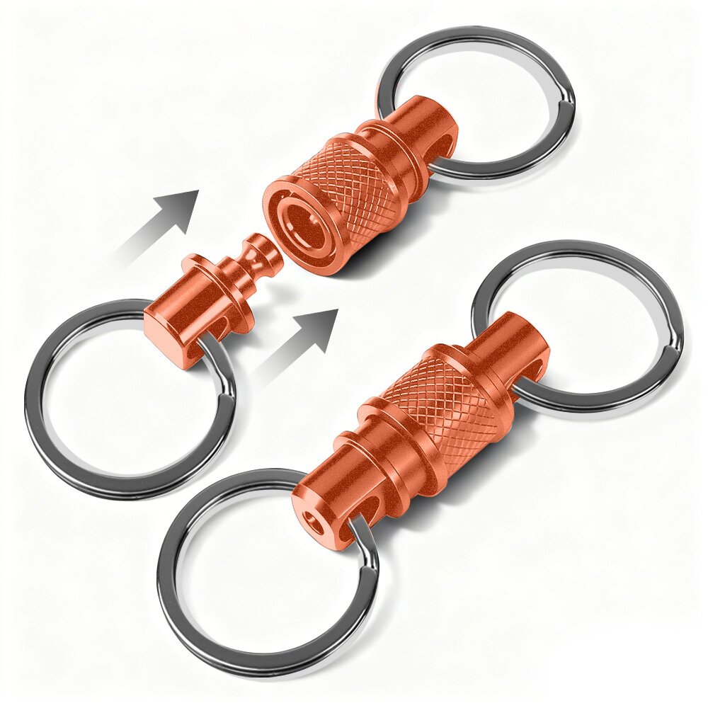 พวงกุญแจอะลูมิเนียมแบบปลดเร็ว  - Edc Concealed Carry บทวิจารณ์และราคา