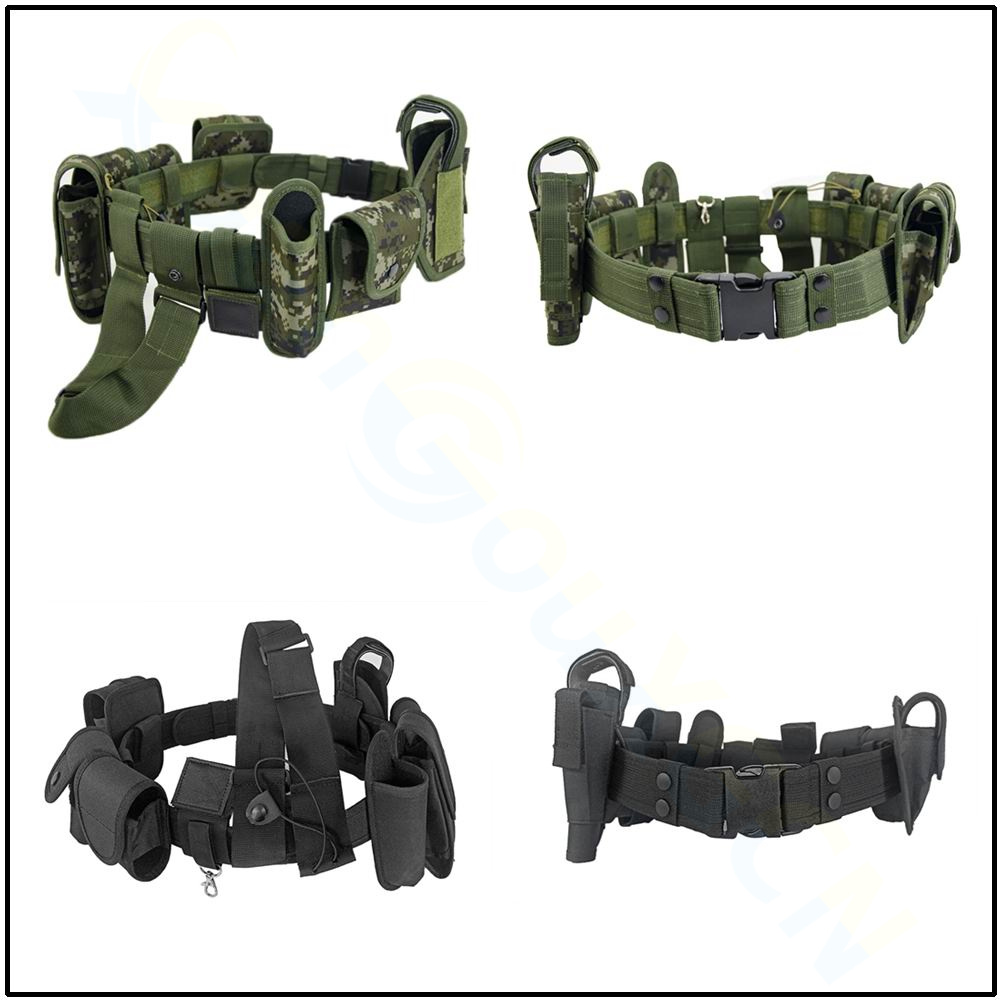กลางแจ้งชุดเข็มขัดยุทธวิธีตําร - Edc Carry Belt บทวิจารณ์และราคา