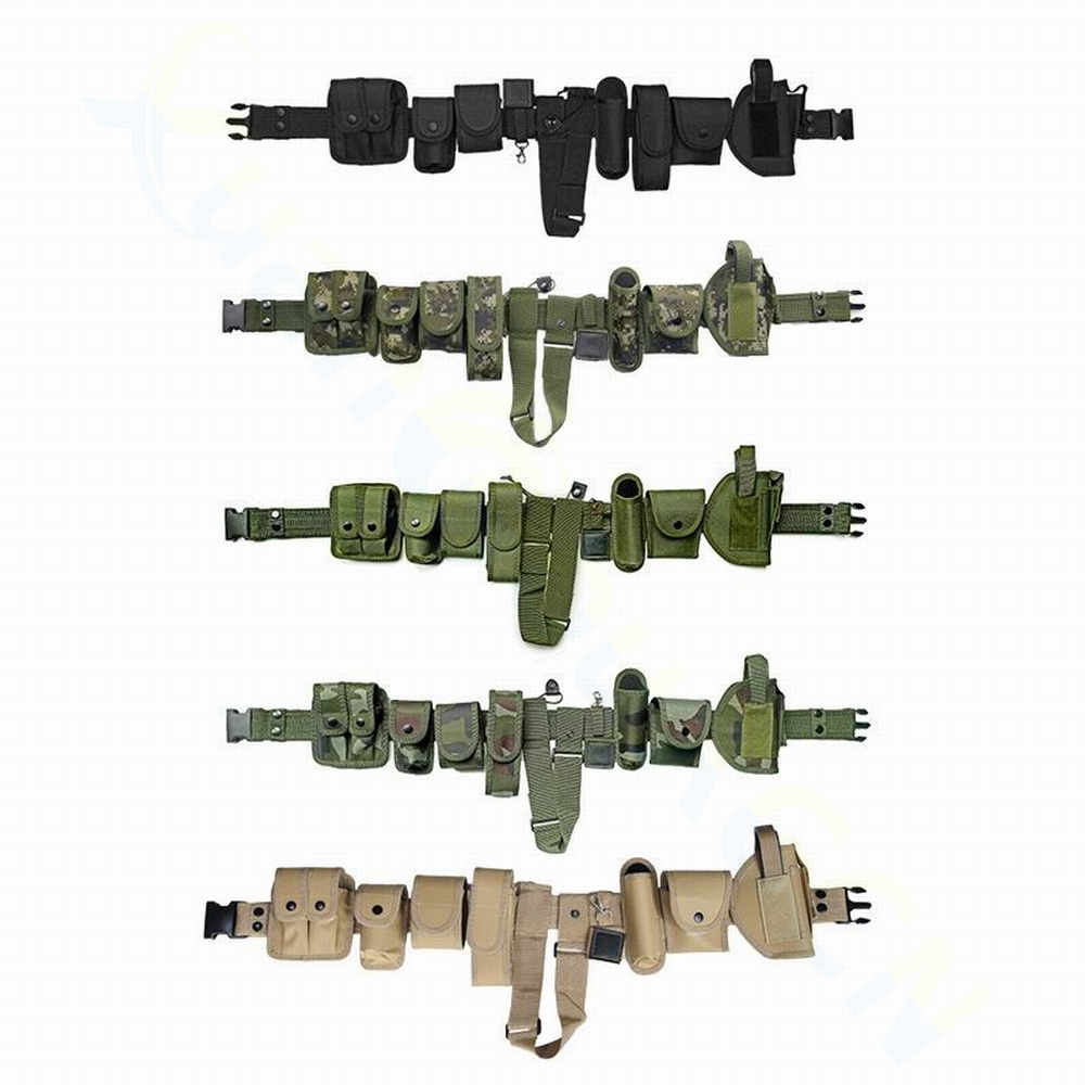 กลางแจ้งชุดเข็มขัดยุทธวิธีตําร - Edc Carry Belt บทวิจารณ์และราคา