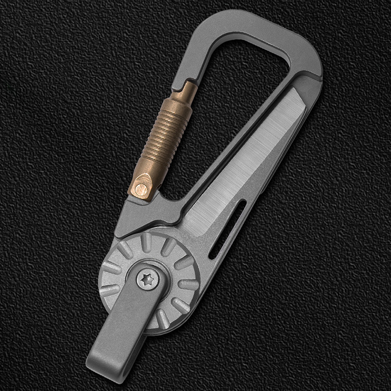พวงกุญแจรถยนต์โลหะผสมไทเทเนียม - Edc Car Carry บทวิจารณ์และราคา