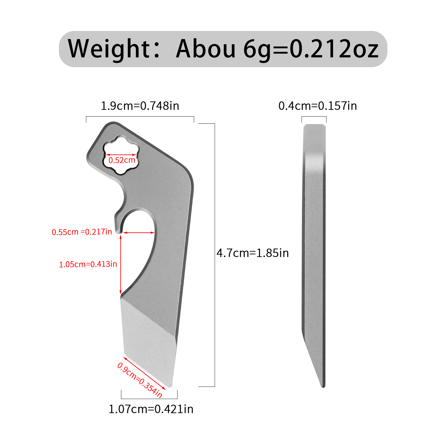 ชุดเครื่องมือพกพาอเนกประสงค์ E - Titanium Pry Bar บทวิจารณ์และราคา