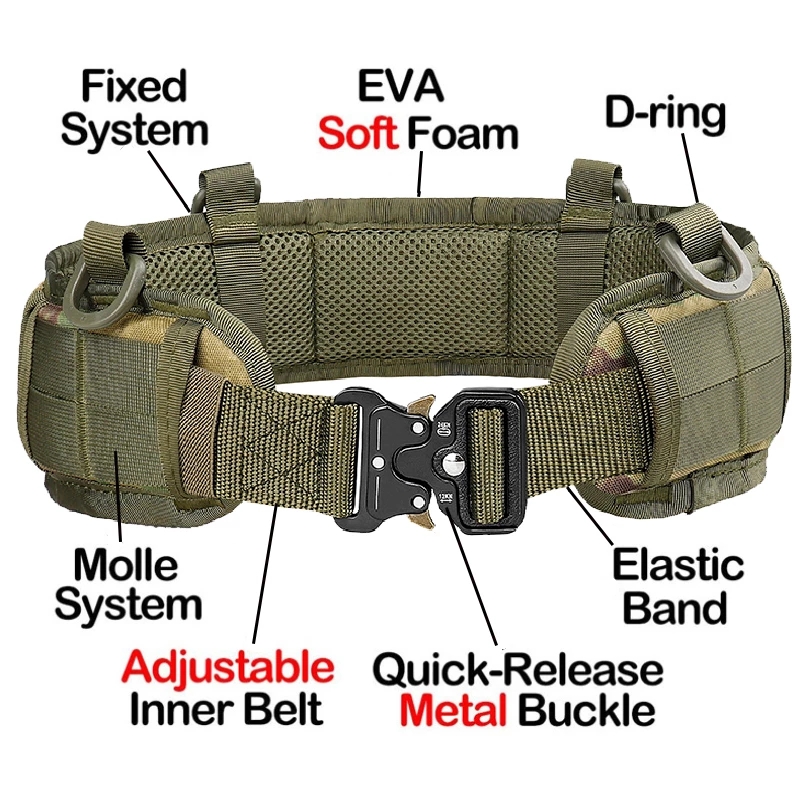 เข็มขัดไนลอนแบบปลดเร็ว หัวเข็ม - Edc Carry Belt บทวิจารณ์และราคา