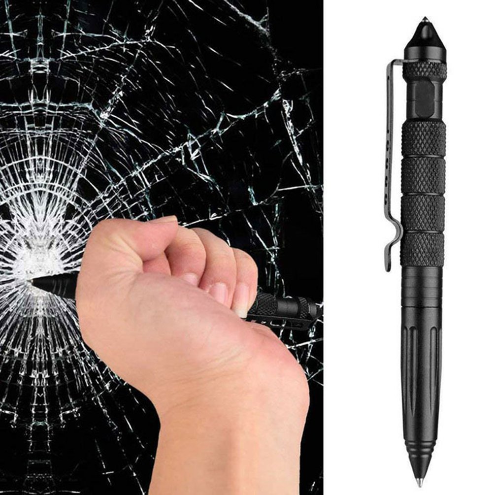 โลหะคุณภาพสูงทหารยุทธวิธีปากกา - Pen Tactical Glass บทวิจารณ์และราคา