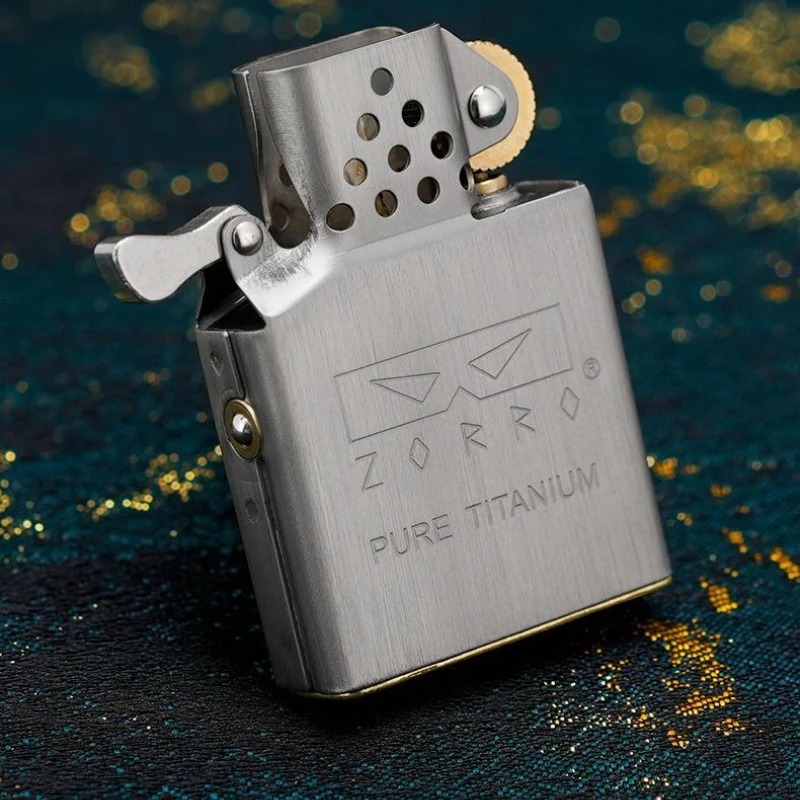 ZORRO เครื่องจุดไฟไทเทเนียมบริ - Lighter Insert Zippo บทวิจารณ์และราคา