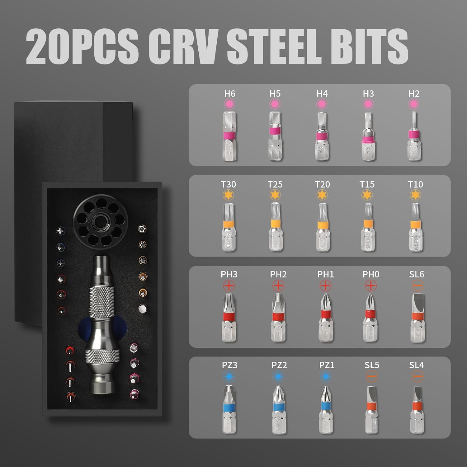 ชุดไขควงอเนกประสงค์ 22-in-1 พร - Micro Screwdriver Kit บทวิจารณ์และราคา